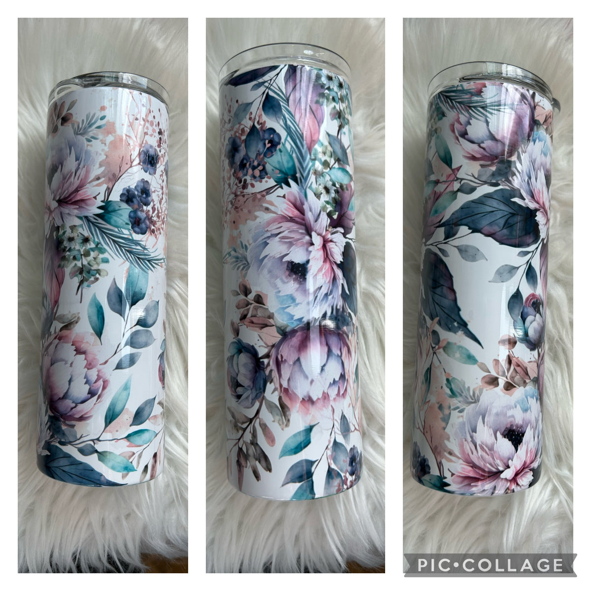 Flower Tumbler – MidwestDesignLLC