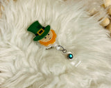 Leprechaun Badge Reel/St Patrick's Day Badge Reel/Seasonal Badge Reel