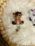 Highland Cow Badge Reel