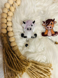 Highland Cow Badge Reel