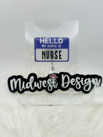 Hello My Name Is Nurse Badge Reel/Nurse Badge Reel