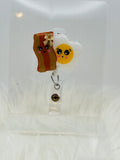 Eggs and Bacon Badge Reel