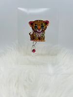 Tiger Lisa frank Badge Reel