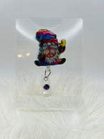 Hippie Gnome Badge Reel