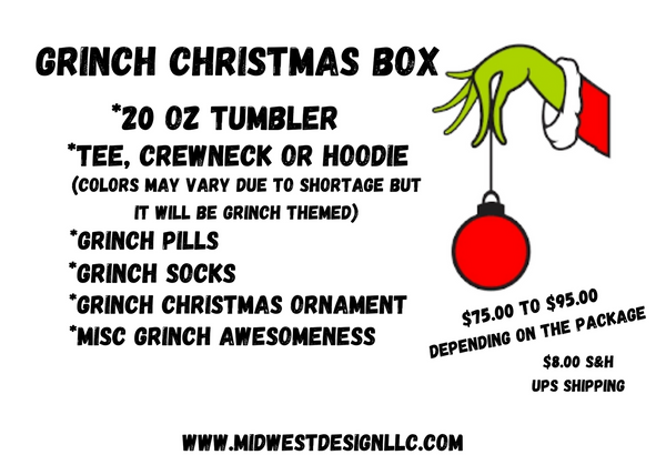 Grinch Christmas Boxes