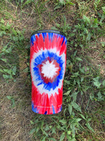 Patriotic Tie dye Tumbler