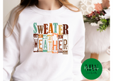 Sweater Weather Crewneck/ Sweater Weather Pullover/Autumn Crewneck/Pullover Sweater/Fall Sweater