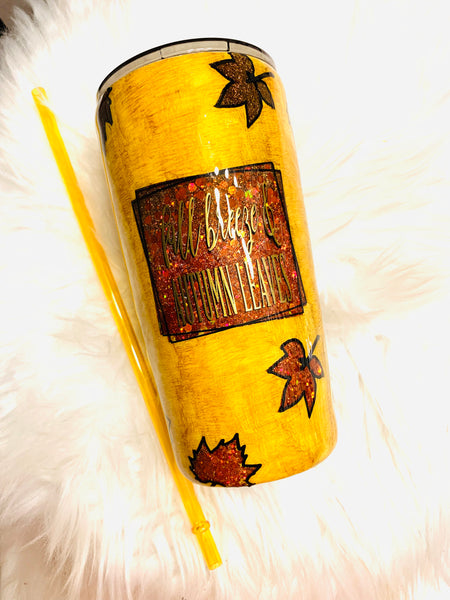 Autumn Leaves/Fall Epoxy Tumblers