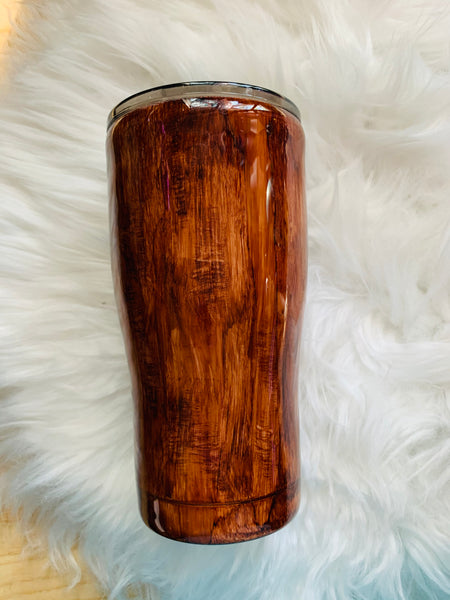 Wood Grain Tumbler