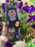 Skulls Customized Tumbler