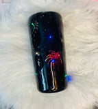 Light Up Firework Tumbler