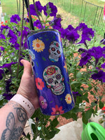 Skulls Customized Tumbler